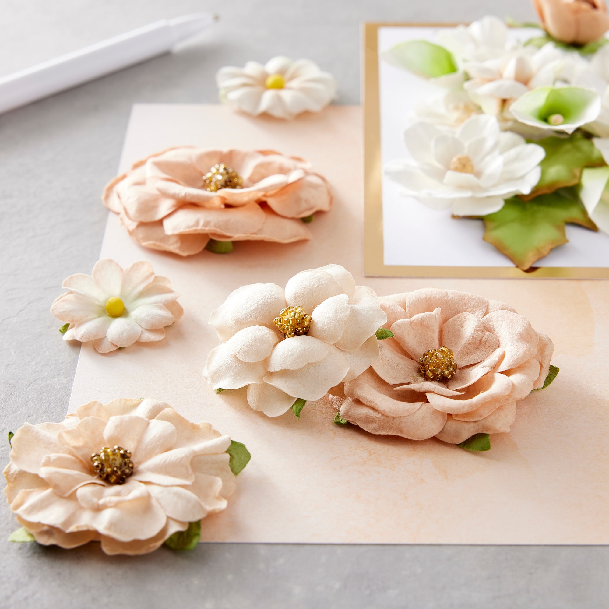 Neutral Mixed Flowers By Recollections™